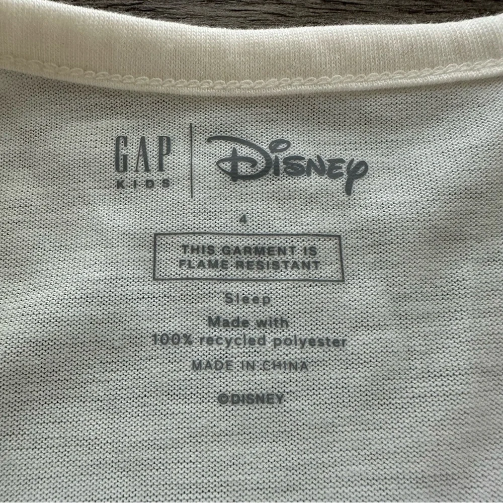 NWT Gap Kids X Disney Girls size 4 Mickey Mouse Shorts‎ Pajama Set Disneyworld